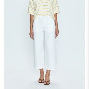 Pistola - SOPHIA WIDE LEG PANT - LE BLANC